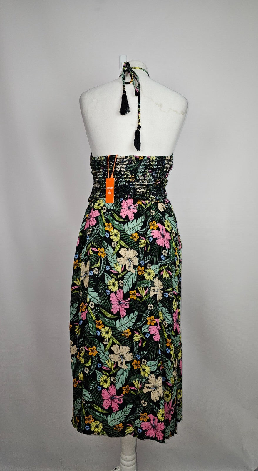 EK6029 Damen Kleid von Superdry, Schwarz, Gr.:362