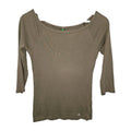 EK11066 Damen Langarmshirt von United Colors Of Benetton, braun, Gr.S (Gr.tab.)0