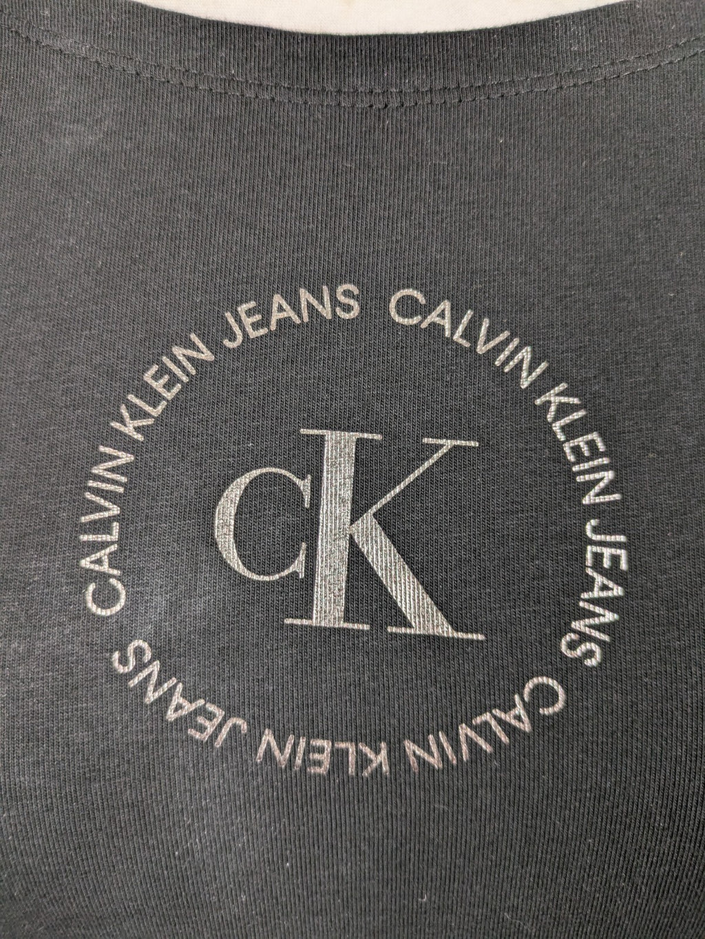 EK5092 Damen Langarmshirt von Calvin Klein, schwarz, Gr. 36/381