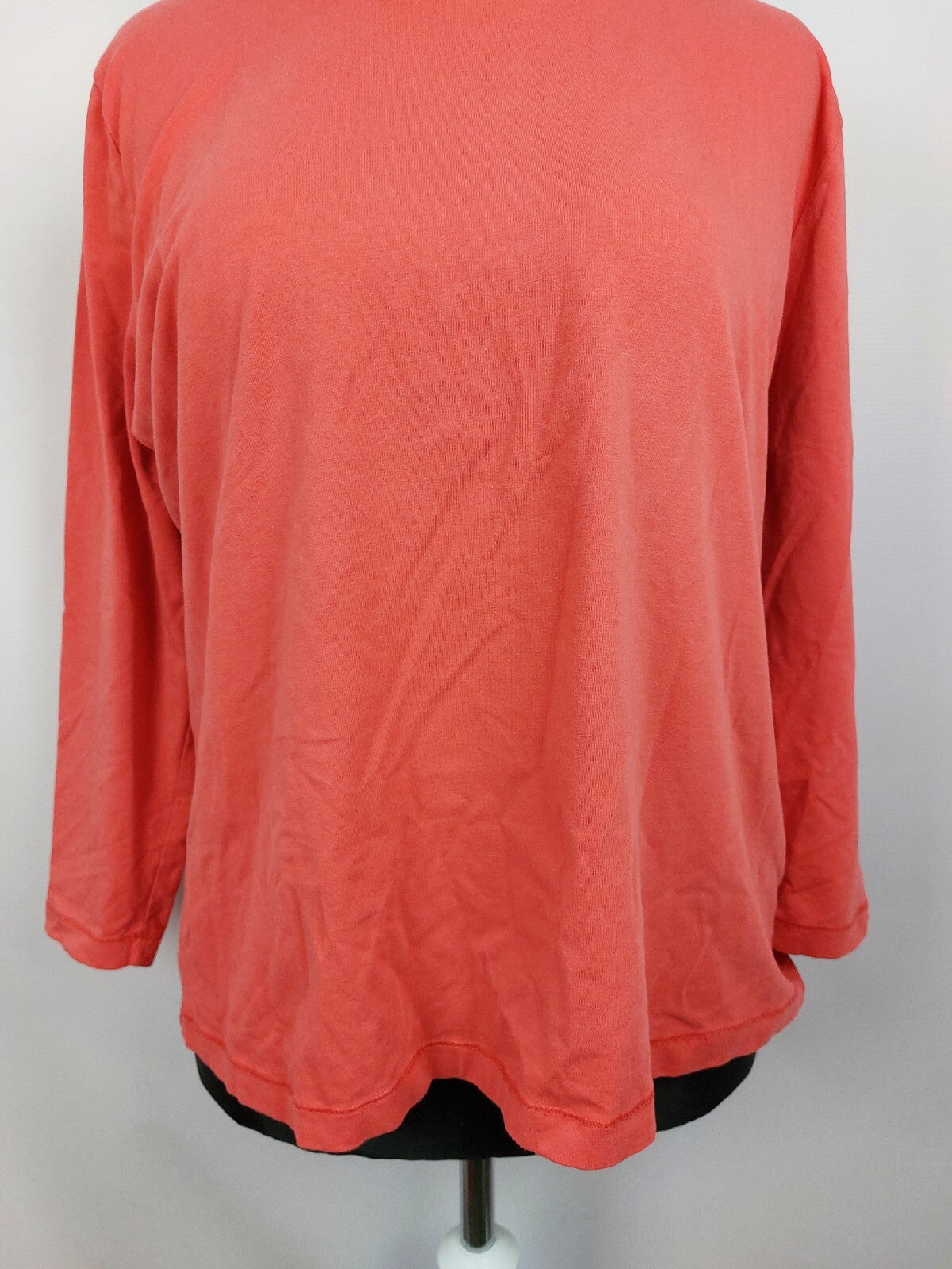 EK4902 Damen Langarm Shirt von Gina Laura, rot, Gr. 2XL2