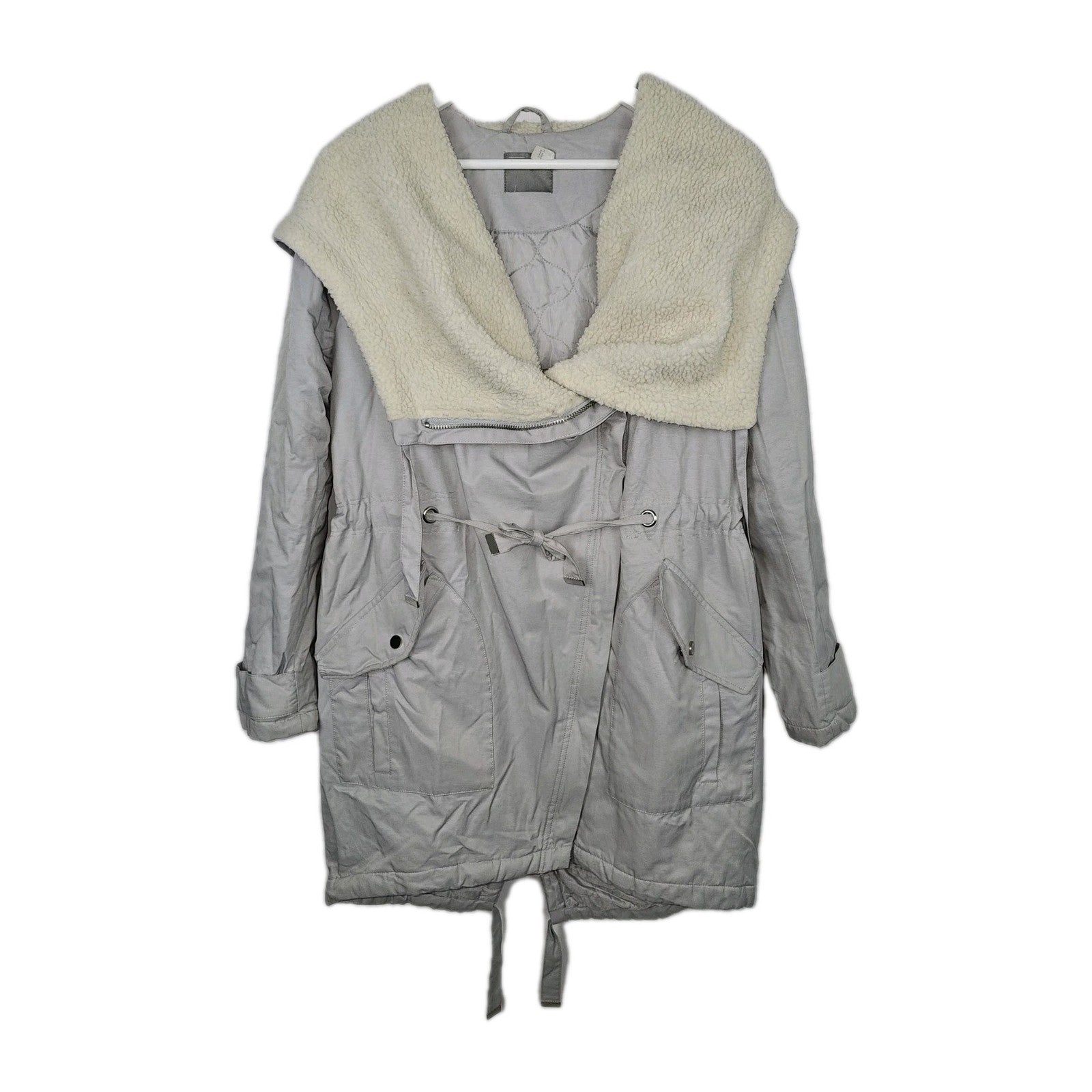 EK8161 Damen Jacke von Asos, grau, Gr.400