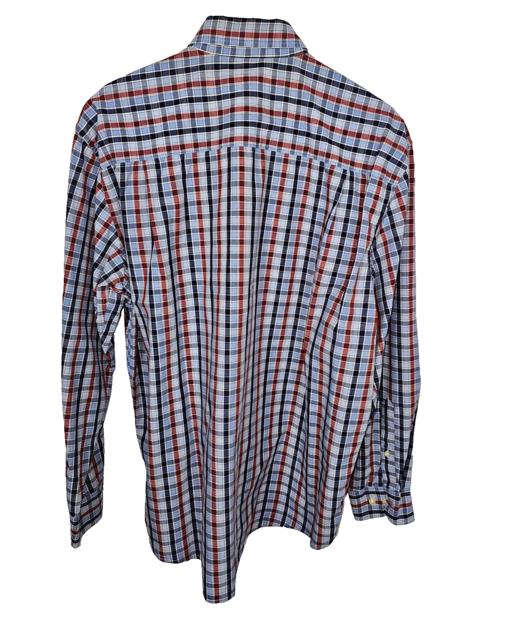 EK7554 Herren Hemd von Luciano, blau-rot, Gr.L (41/42)3