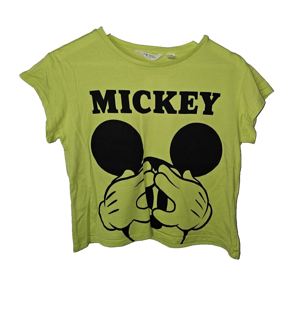 EK1582 Mädchen Shirt von H&M, Grün, Gr.1700