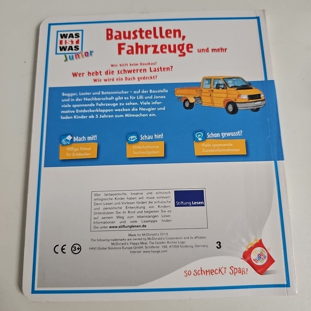 EB1052 Was ist was , Baustellen, Fahrzeuge1