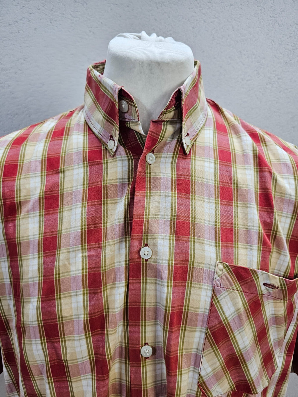 EK5948 Herren Hemd von eka, kariert, Gr. 43/441