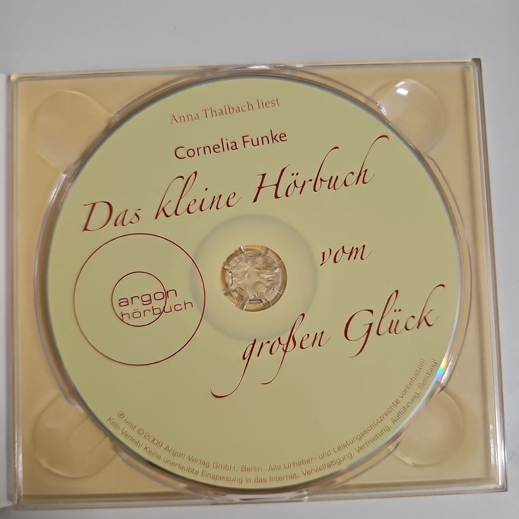 EB2415 Das kleine Hörbuch vom großen Glück von Cornelia Funke, CD 2009 1