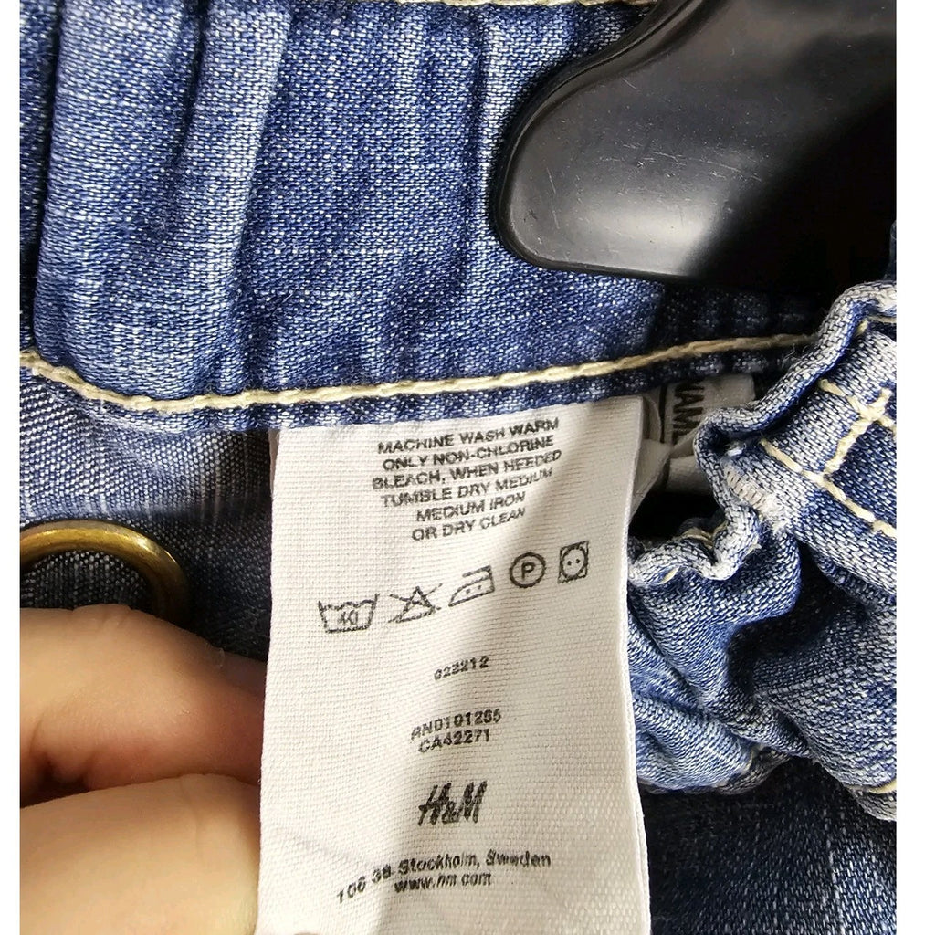 EK10775 Kinder Jeans von H&M, Blau, Gr. 1283