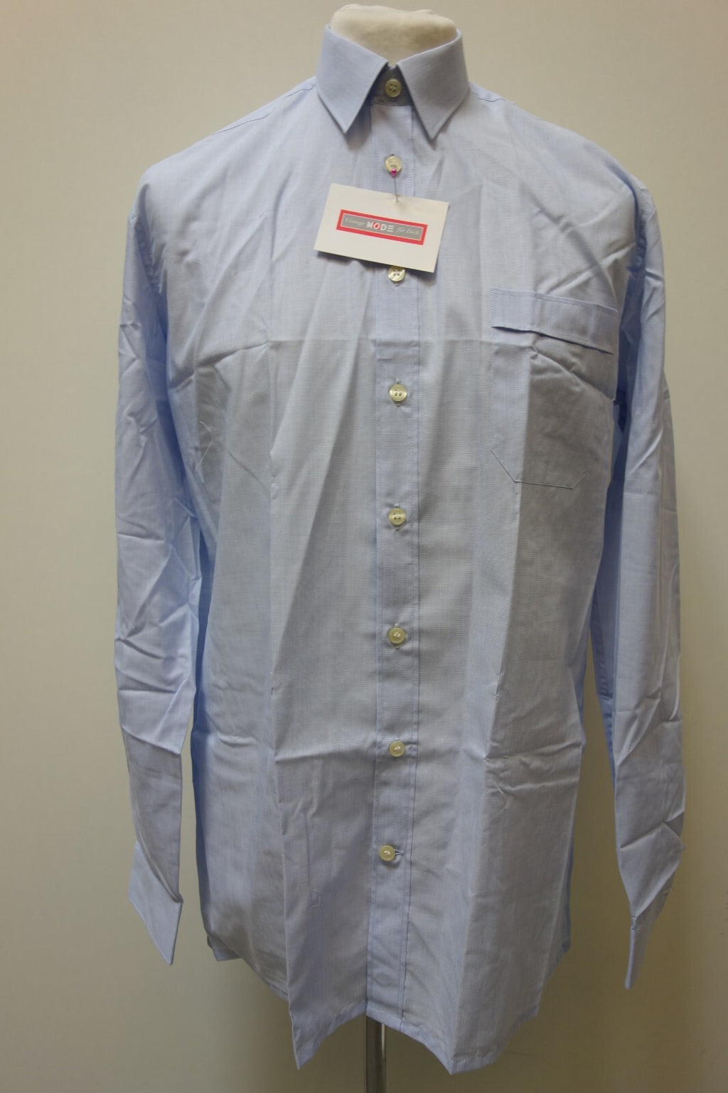 EK1947 Herren Hemd von Daniel Schagen, hellblau,  Gr. 420