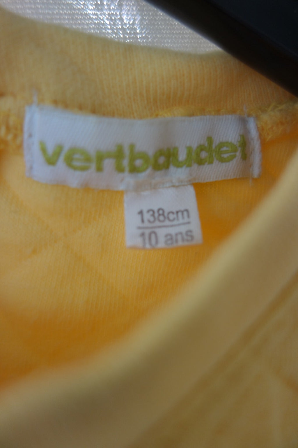 EK4306 Mädchen Kleid von Vertbaudet, gelb, gr.1382