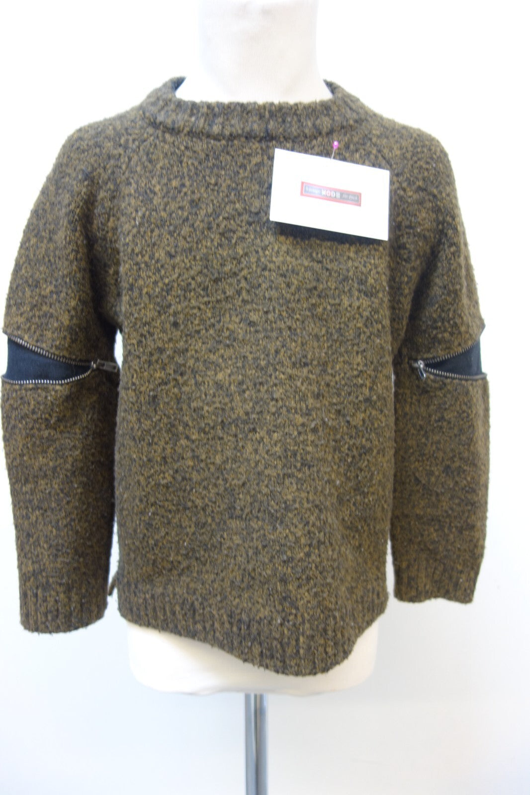 EK3515 Kinder Pullover von Zara, Gr. 122, grün0