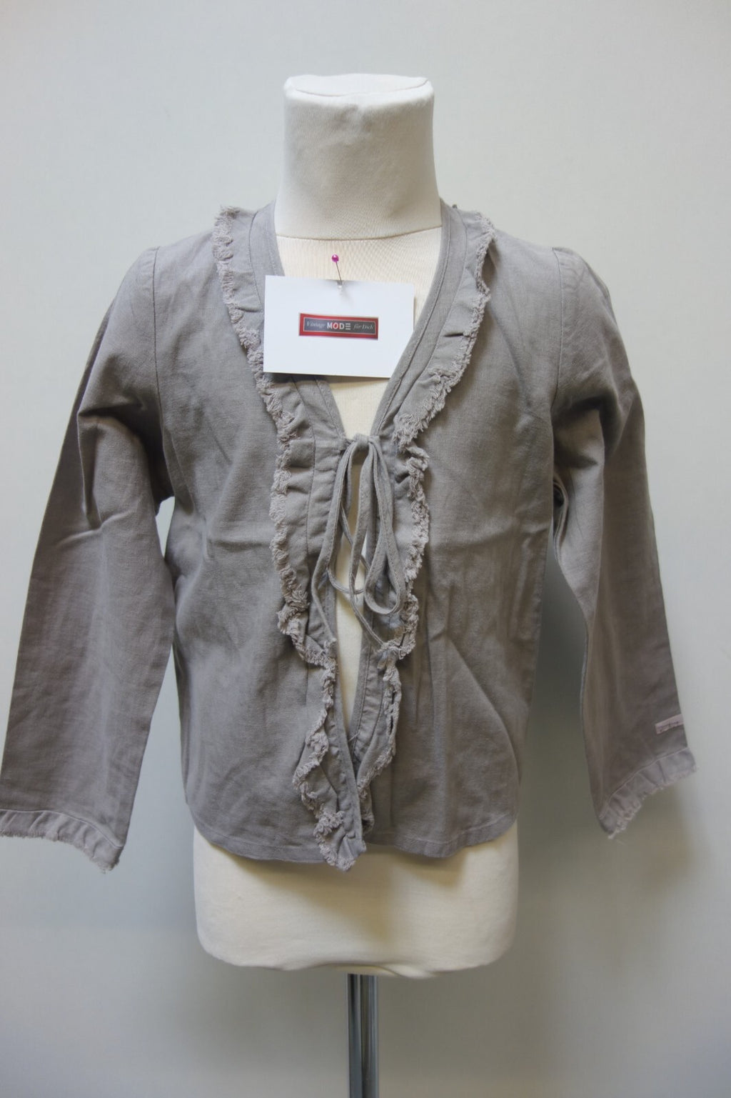 EK3657 Mädchen Cardigan von Children Tex, grau, Gr. 1220