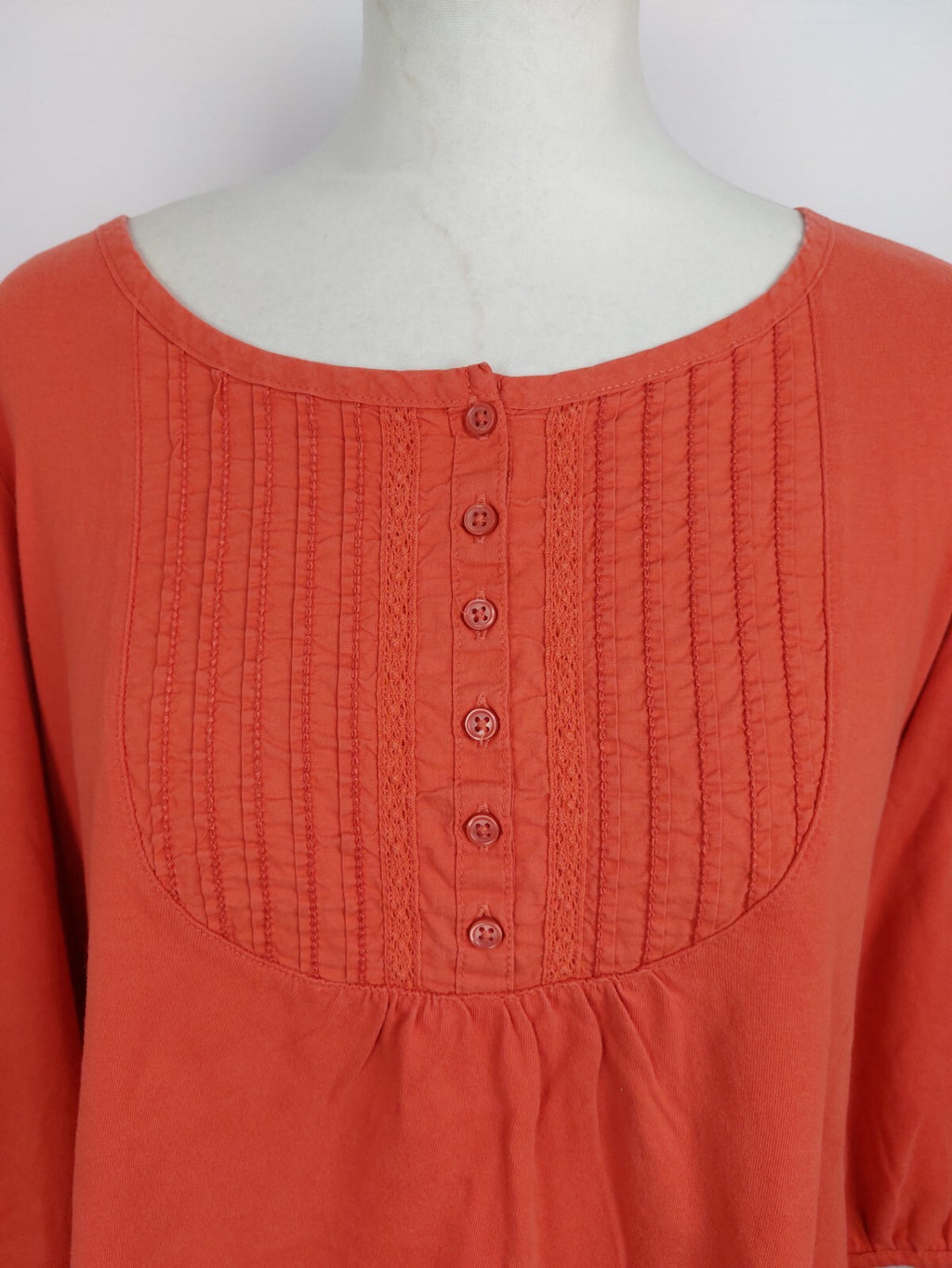 EK4519 Damen Shirt von Woman by Tchibo, orange, Gr. 44/461