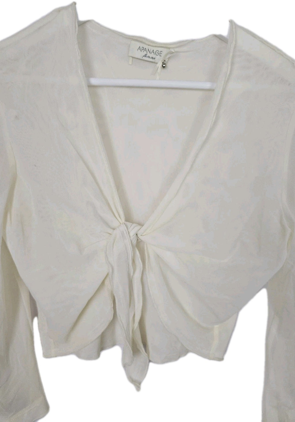 EK8987 Damen Bluse von Apanage, Cremeweiß, Gr.S1