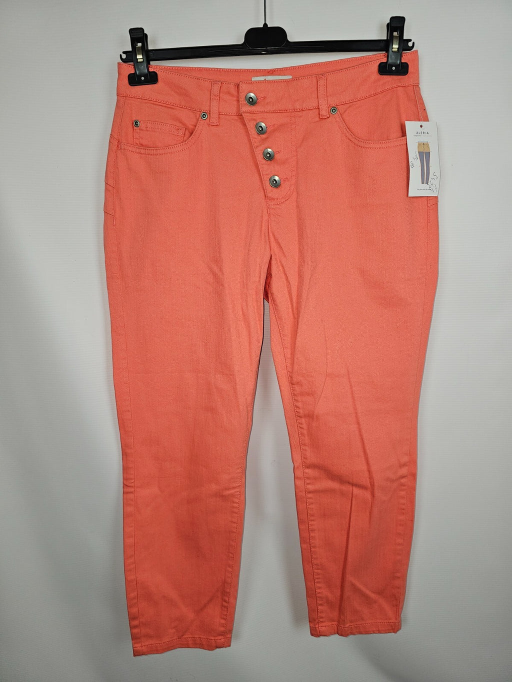 EK5423 Damen Jeans von Tesini, Lachsfarbend, Gr.420