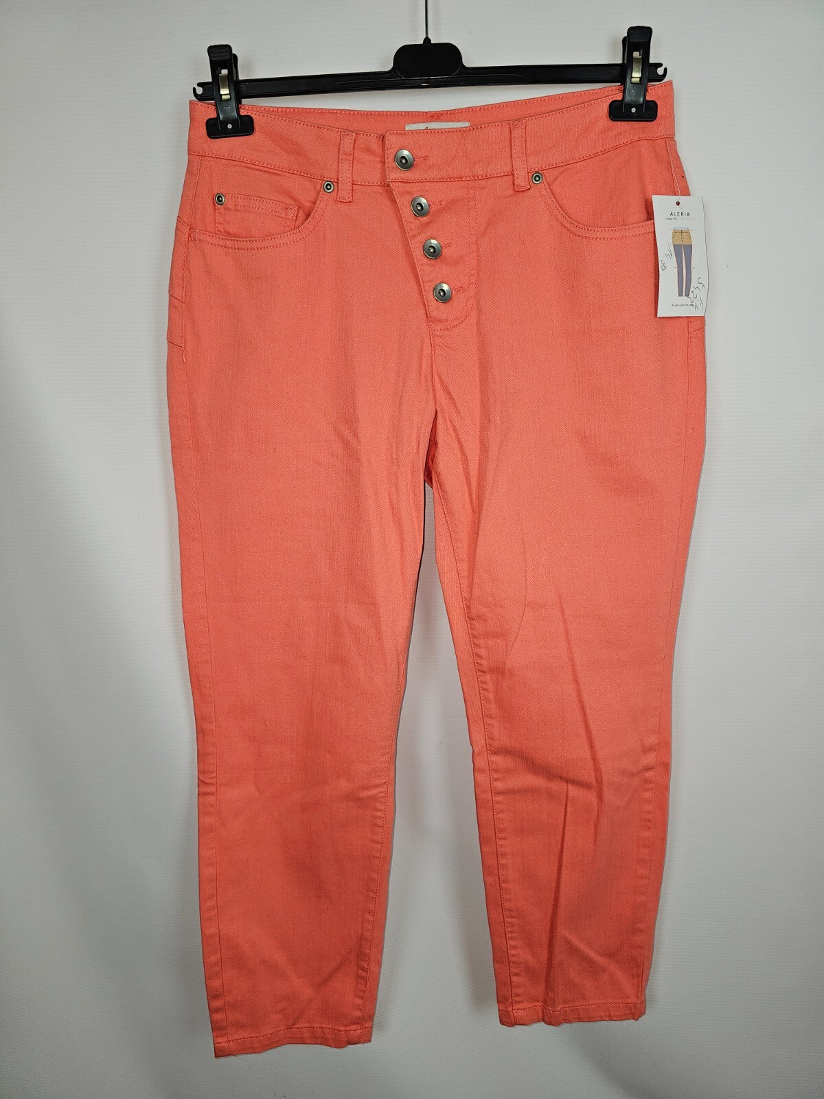 EK5423 Damen Jeans von Tesini, Lachsfarbend, Gr.420