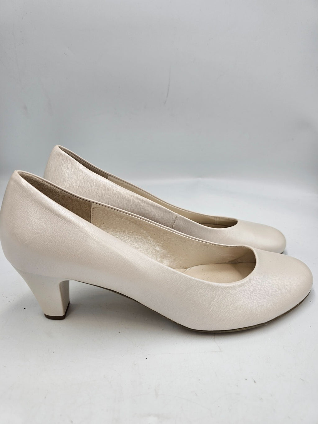 ES0126 Damen Pumps von Gabor, weiß, Gr. 6,55