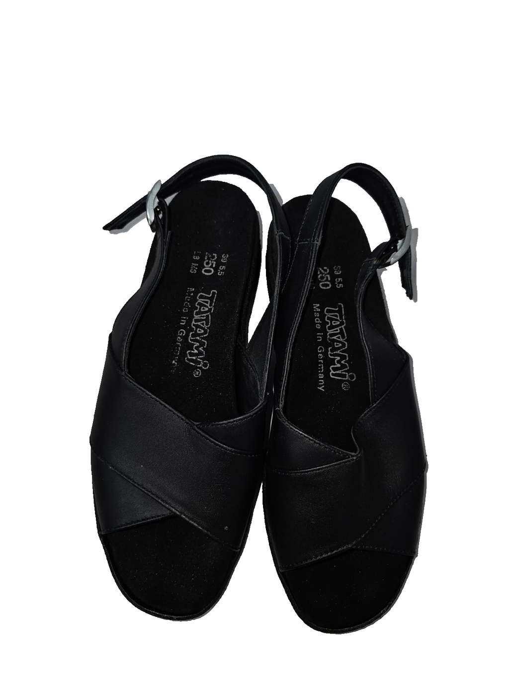 ES0745 Damen Sandale von Tatami, schwarz, Gr.391