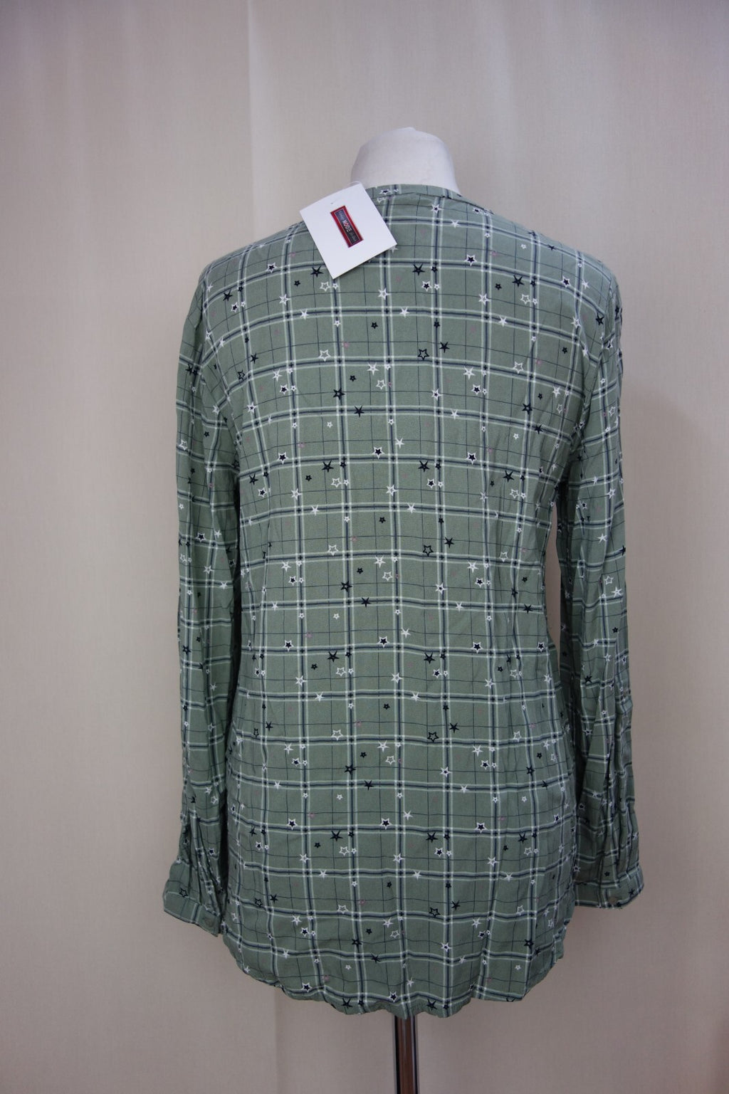EK0135 Damen Bluse von Gina Benotti, Pantinagrün, Gr.S3
