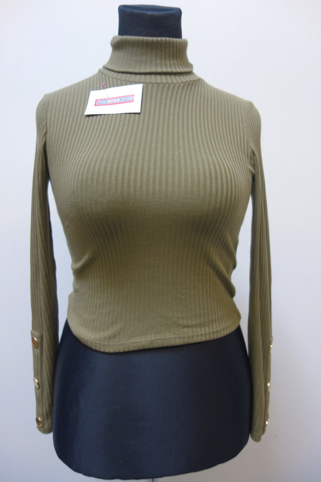 EK3520 Damen Pullover von Tally Weijl, grün, Gr. L0