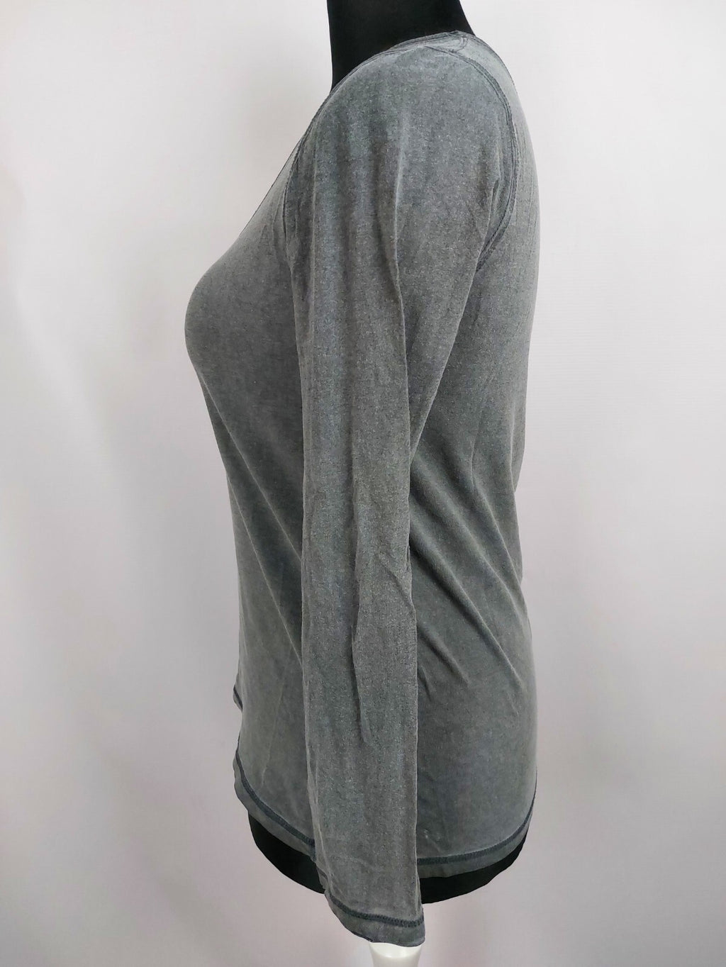 EK1423 Damen Langarmshirt von Nile, grau, Gr.L1