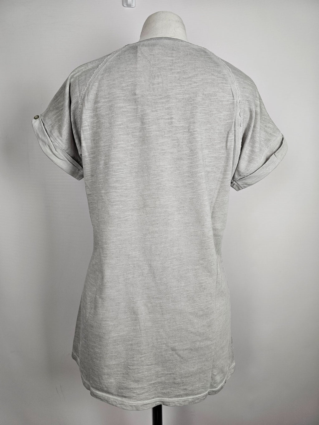 EK6311 Damen T-Shirt von Sisley, Grau, Gr.:M2