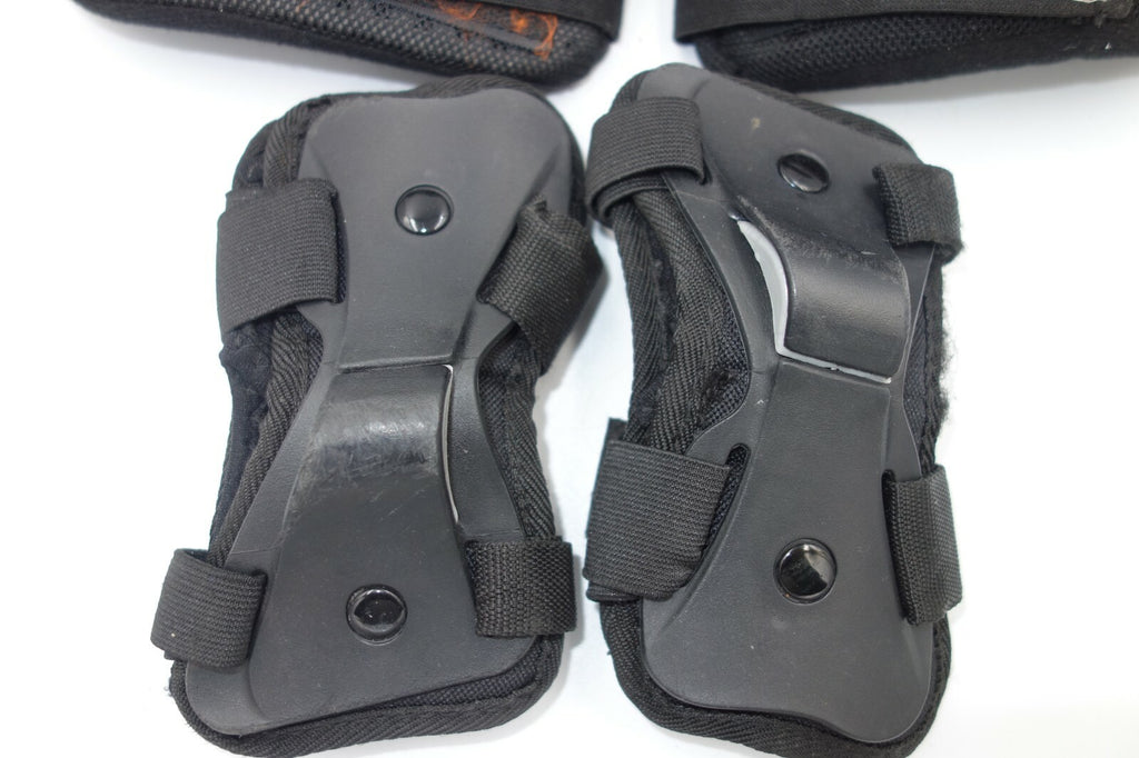 ES0275 Knie und Handschoner fürs skaten, schwarz1