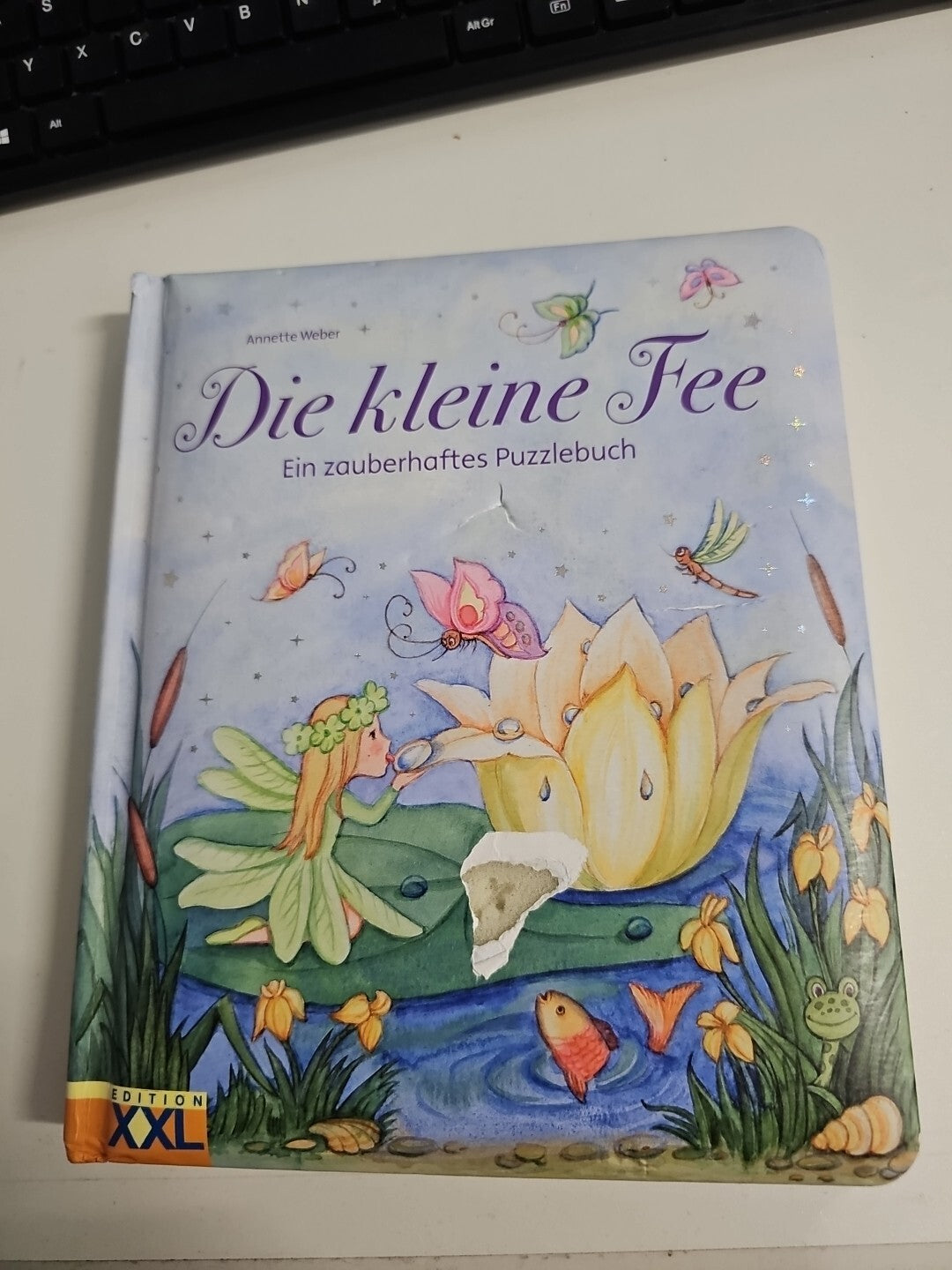 EB979 Die kleine Fee Ein zauberhaftes Puzzlebuch von Annette Weber Kinderbuch0