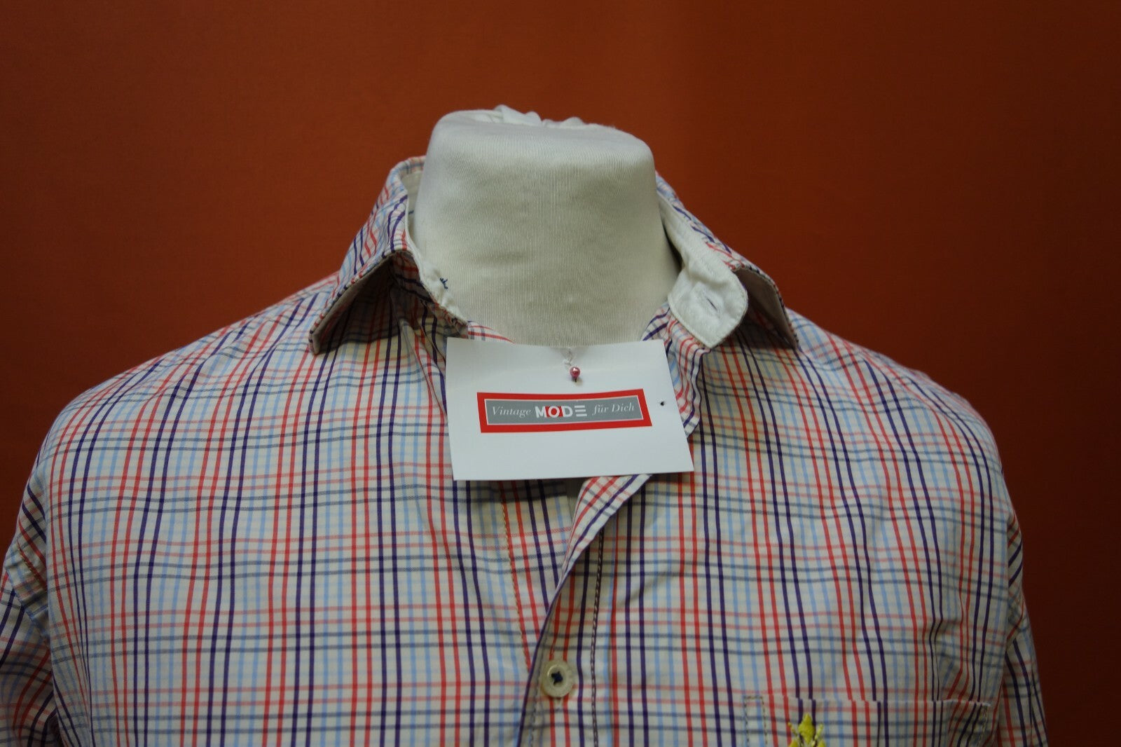 EK0289 Herren Hemd von Burlington, kariert, M1