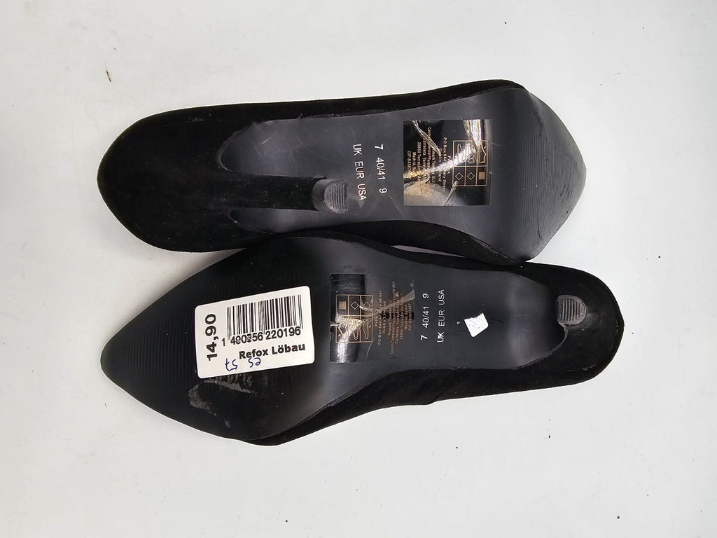 ES0057 Damen Pumps von Atmosphere, schwarz, Gr.40/417