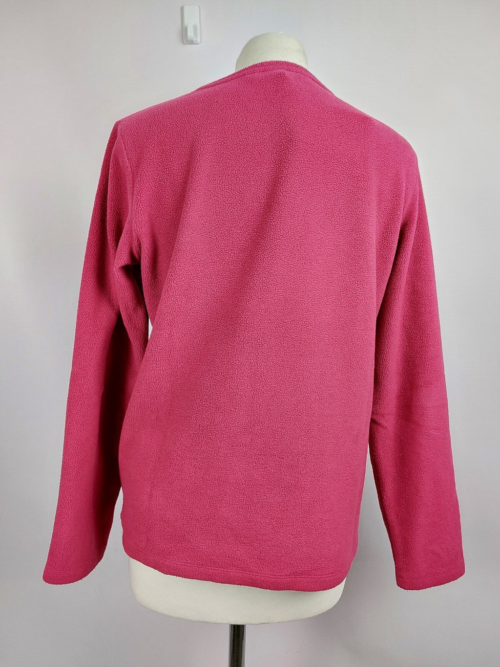 EK4099 Damen Fleecepullover von Land´s End, rot, Gr. S2