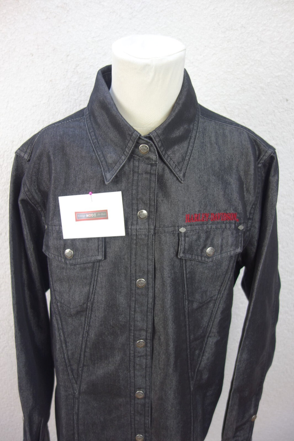 EK4013 Schwarze Jacke von Haley-Davidson, Gr. S1
