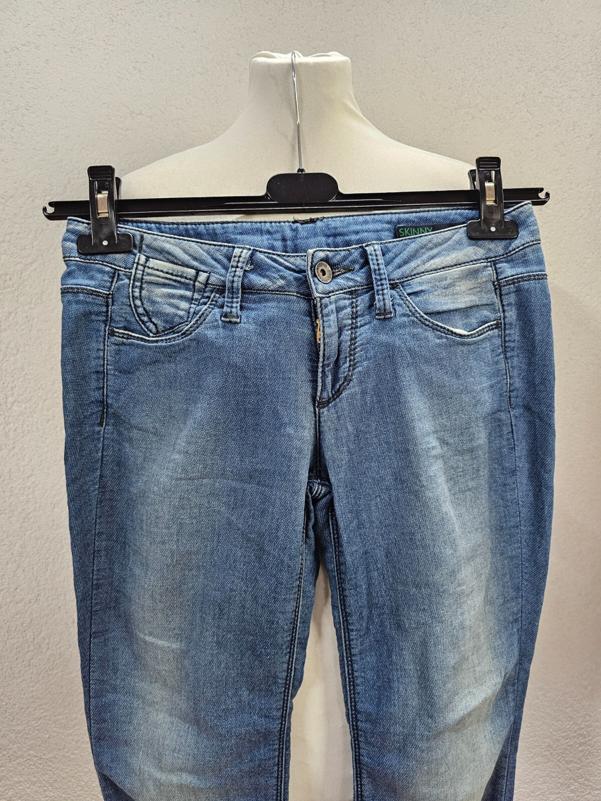 EK5896 Damen Jeans von Benetton, blau, Gr. W251