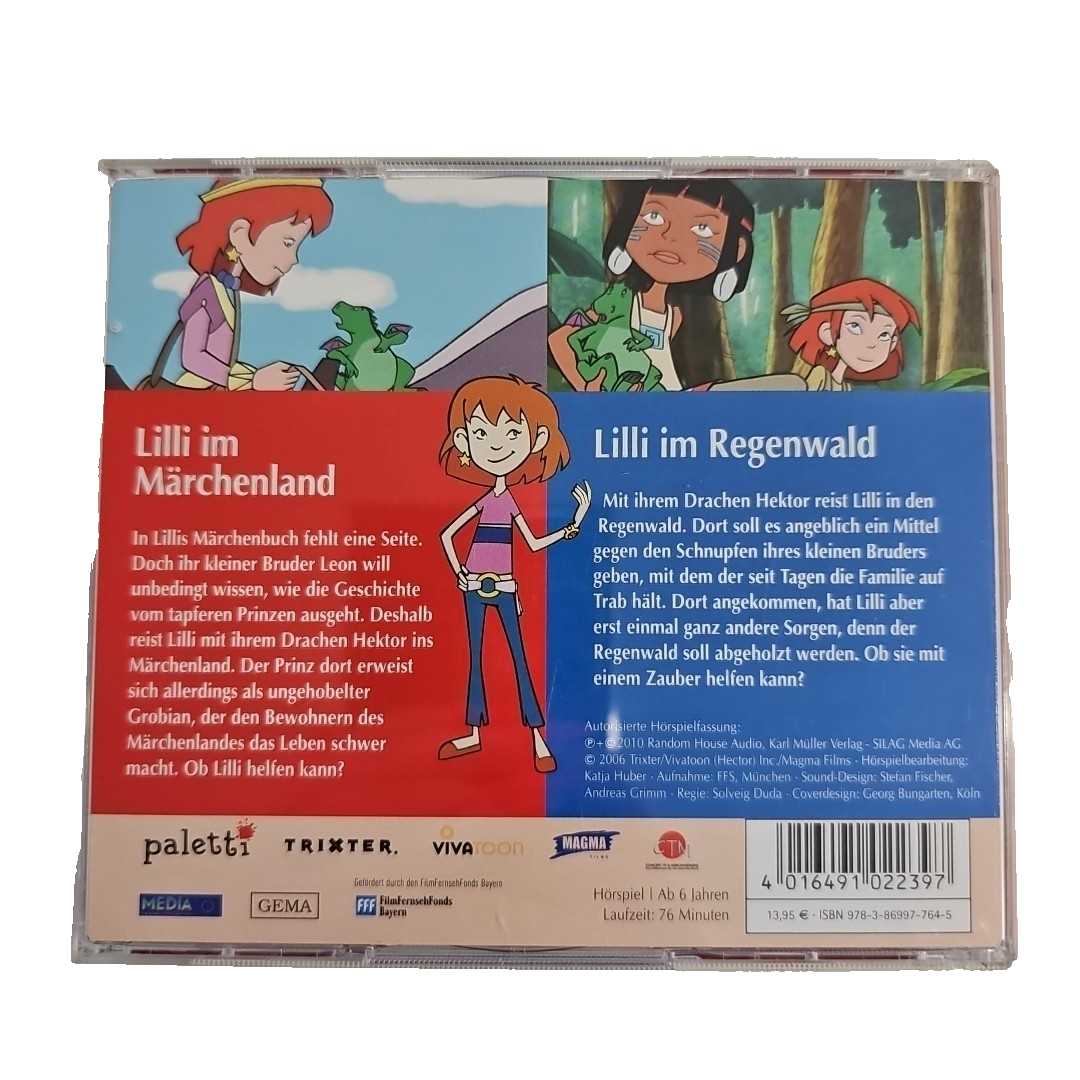 EB3215 Hexe Lilli Lilli im Märchenland und Lilli im Regenwald, 2 CD's1