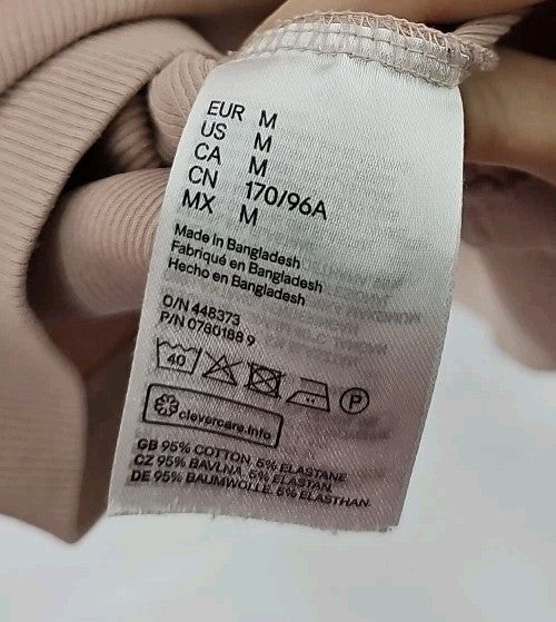 EK8259 Damen T-Shirt H&M Gr.M Beige3
