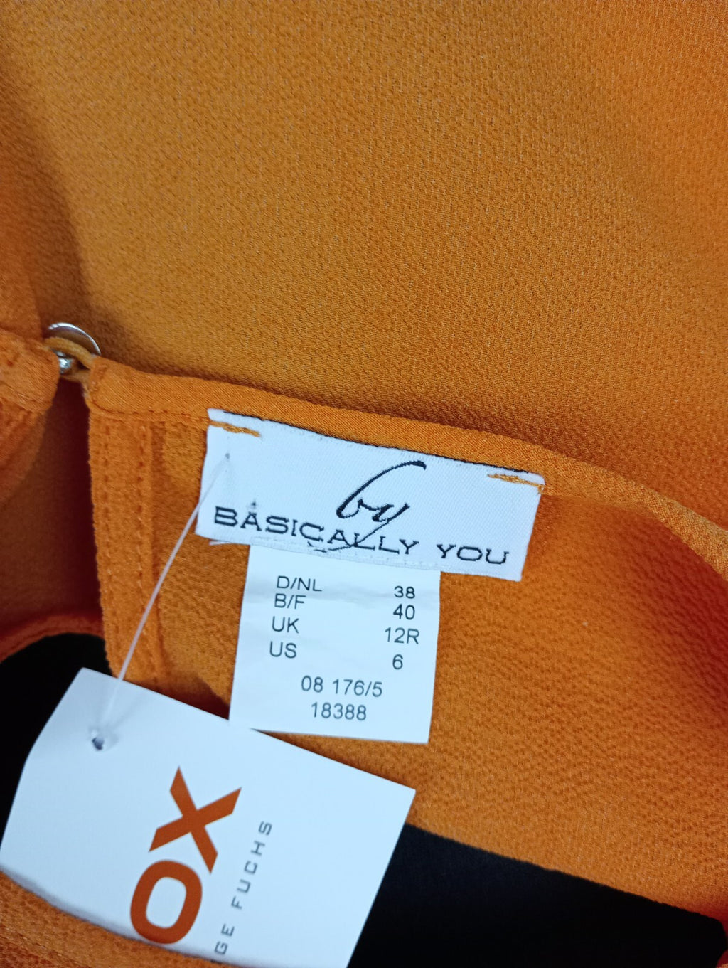 EK5100 Damen Bluse von basically you, orange, Gr. 386