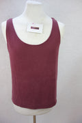 EK3970 Damen Trägershirt von Monkel, dunkelrot, Gr. M0