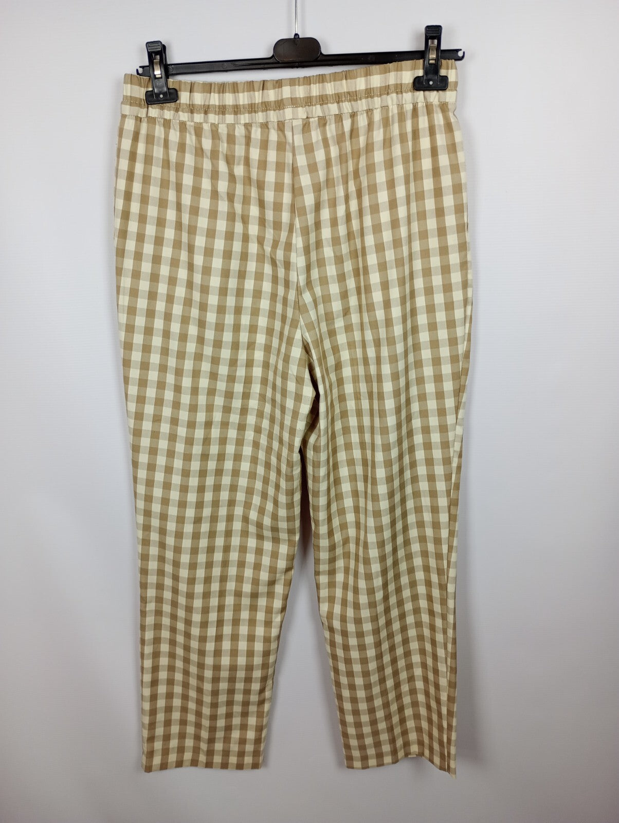 EK3791 Damen Hose von primarl, beige kariert, Gr. 425