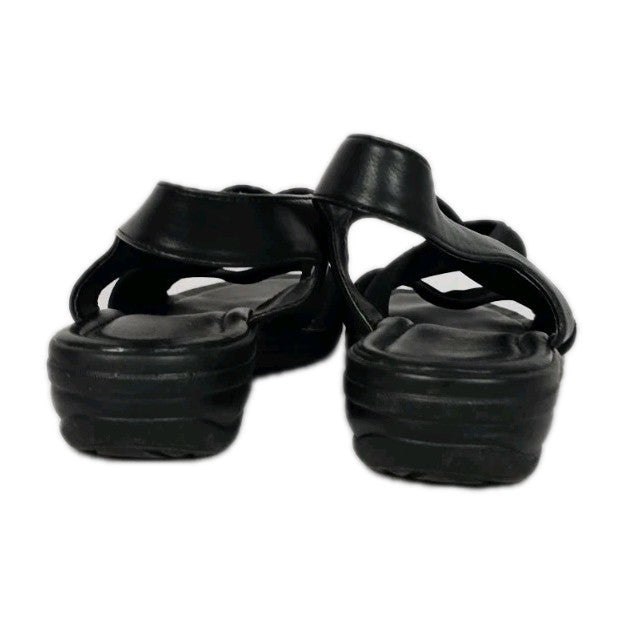 ES891 Damen Sandalen, Schwarz, Gr. 413