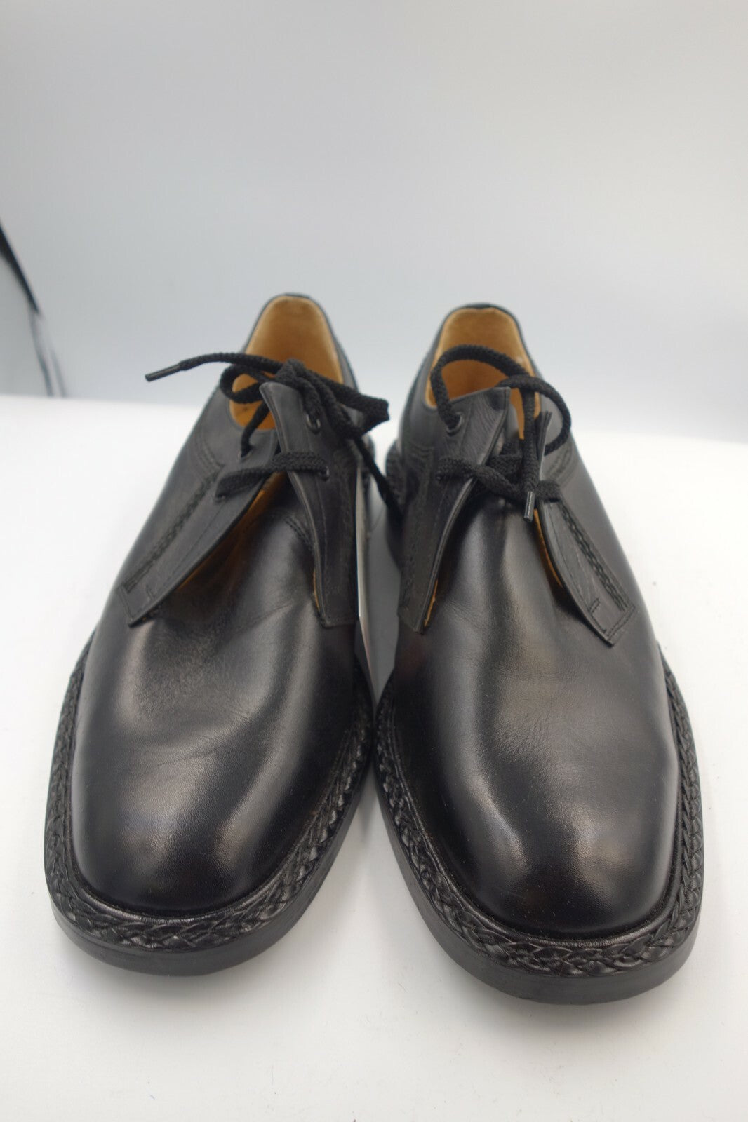 ES0314 Herren Halbschuhe von Monarch, schwarz, Gr. 9,53