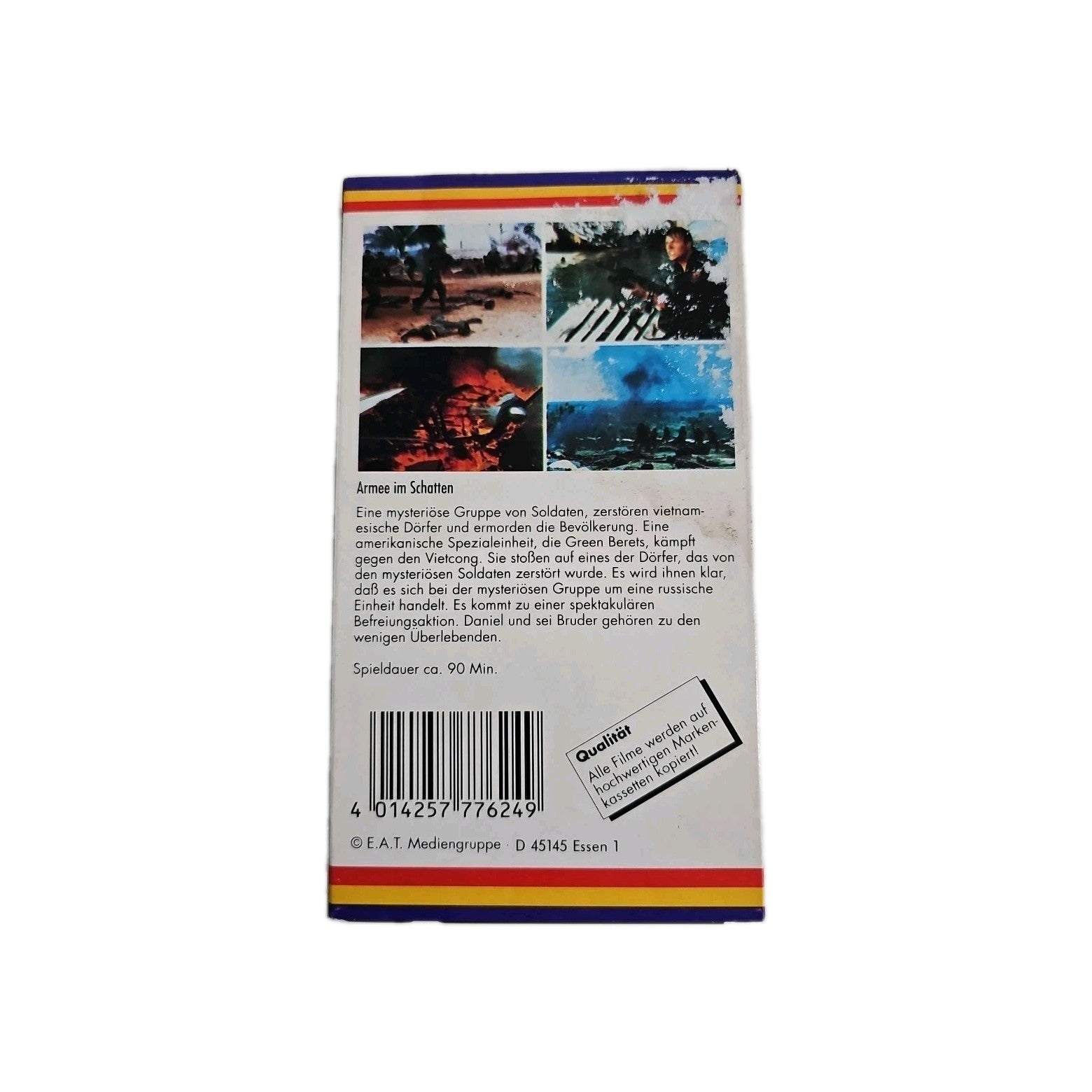 EB4249 VHS ARMEE IM SCHATTEN (1987) + ACTION KRIEGSFILM + PAPPE + VHS ONLY!1