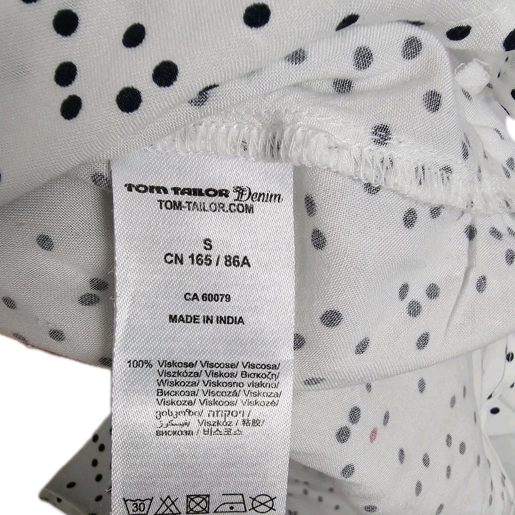EK10579 Damen Bluse von Tom Tailor, Weiß, Gr. S3