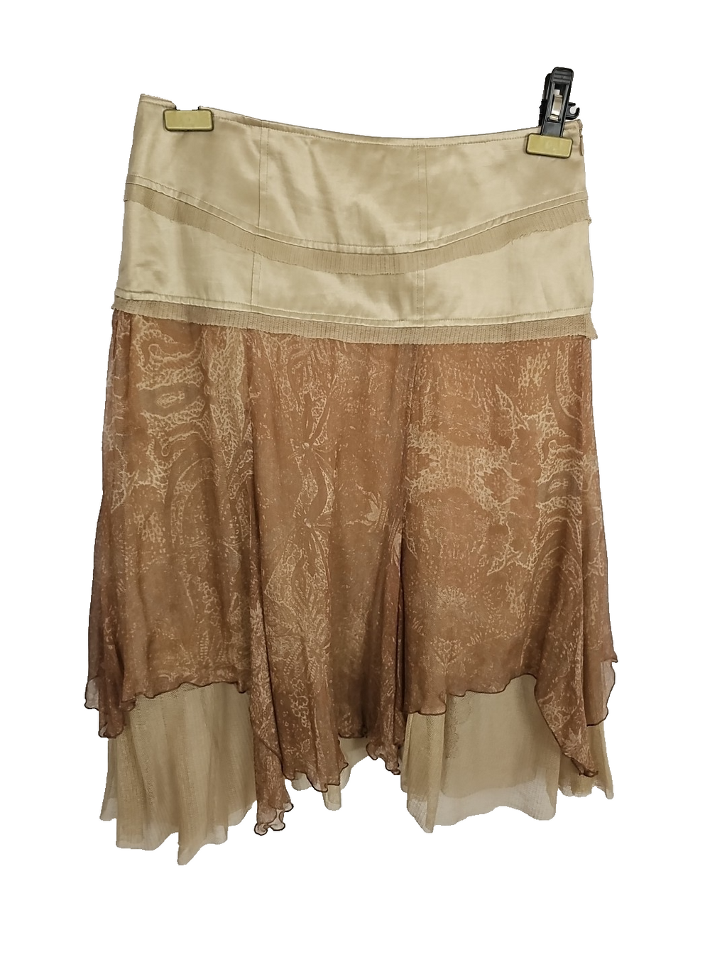 EK969 Damen Rock I Blues Made In Iraly Beige Gr401