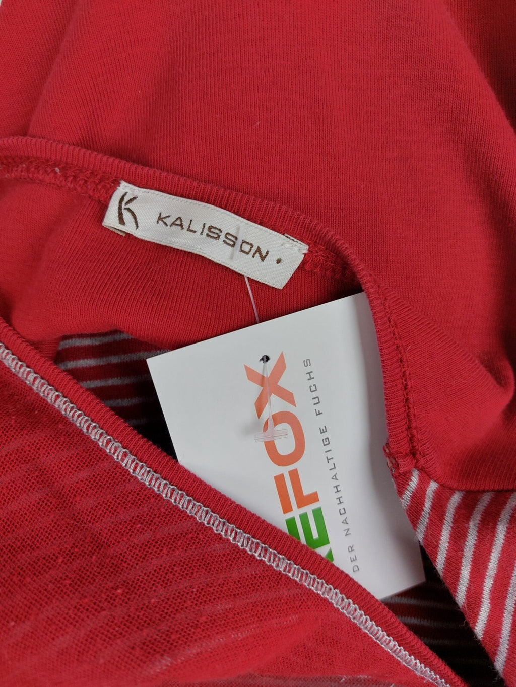 EK4346 Damen Pullover von Kalisson, rot, Gr. S7