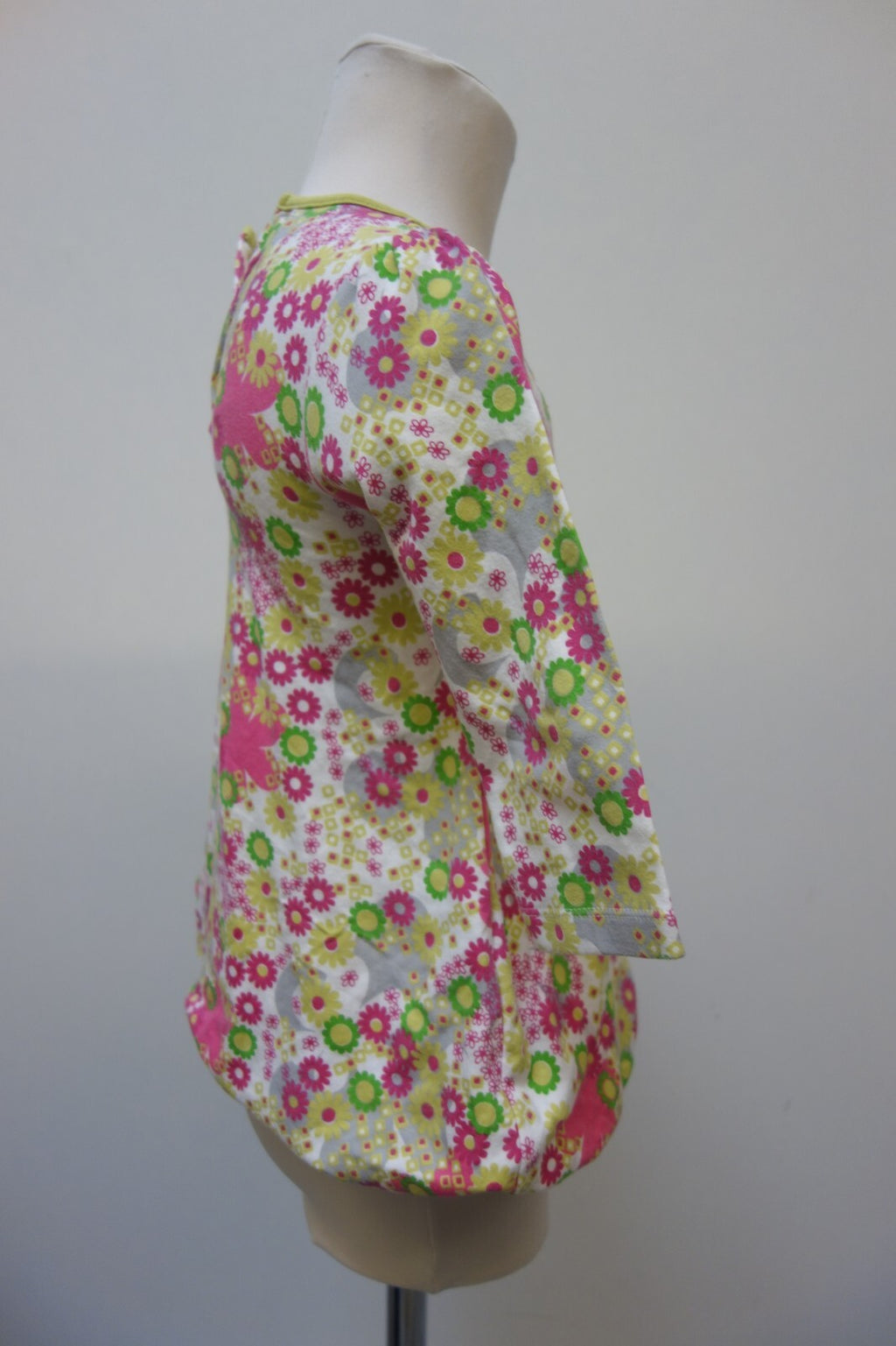 EK2181 Mädchen Kleid von bw, geblümt Gr. 922