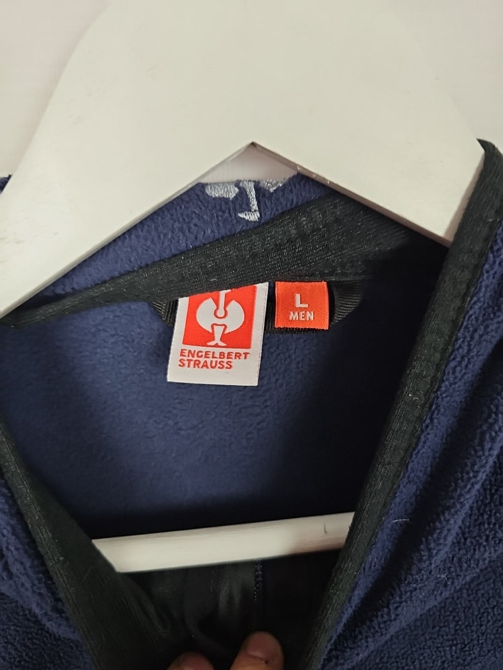 EK8086 Engelbert Strauß Pullover Blau L Fleece1