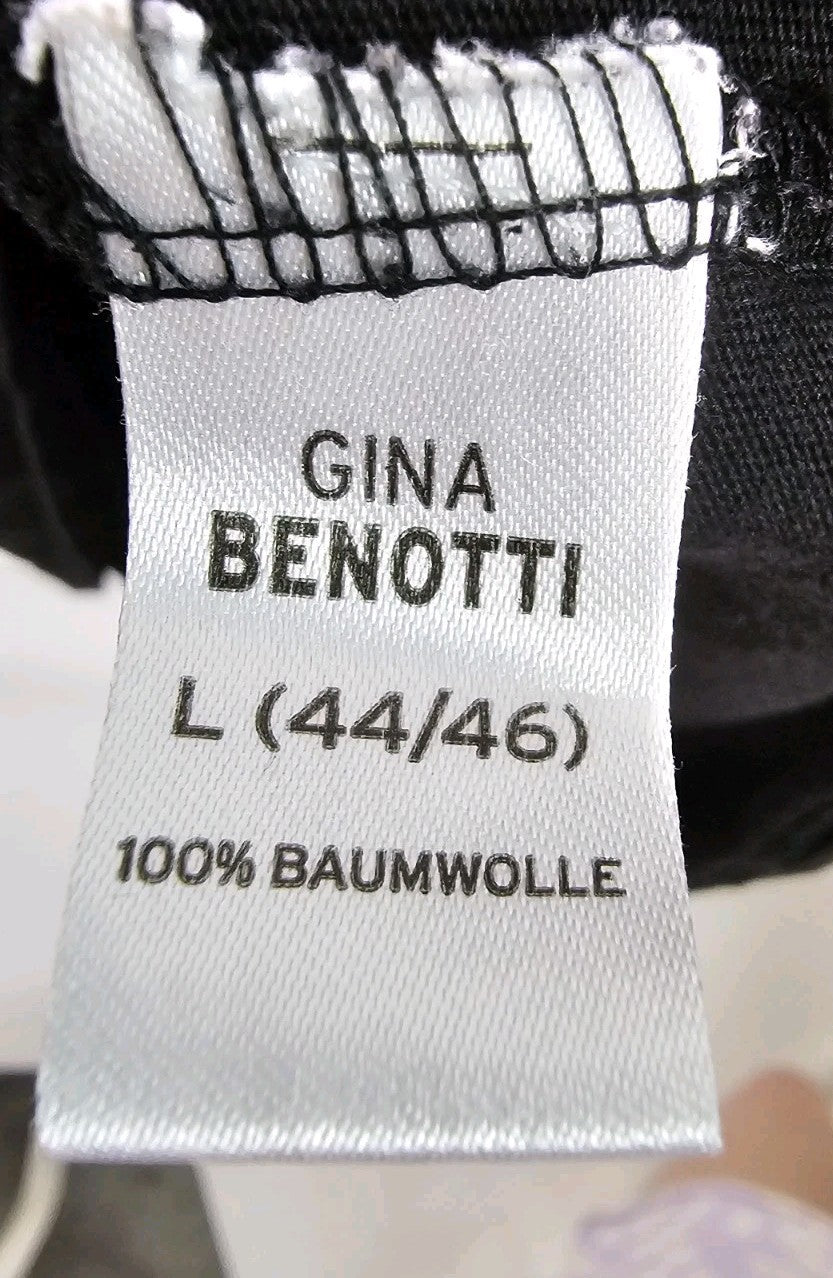 EK9343 Damen T-Shirt Gina Benotti Gr.L/44/46 Schwarz3