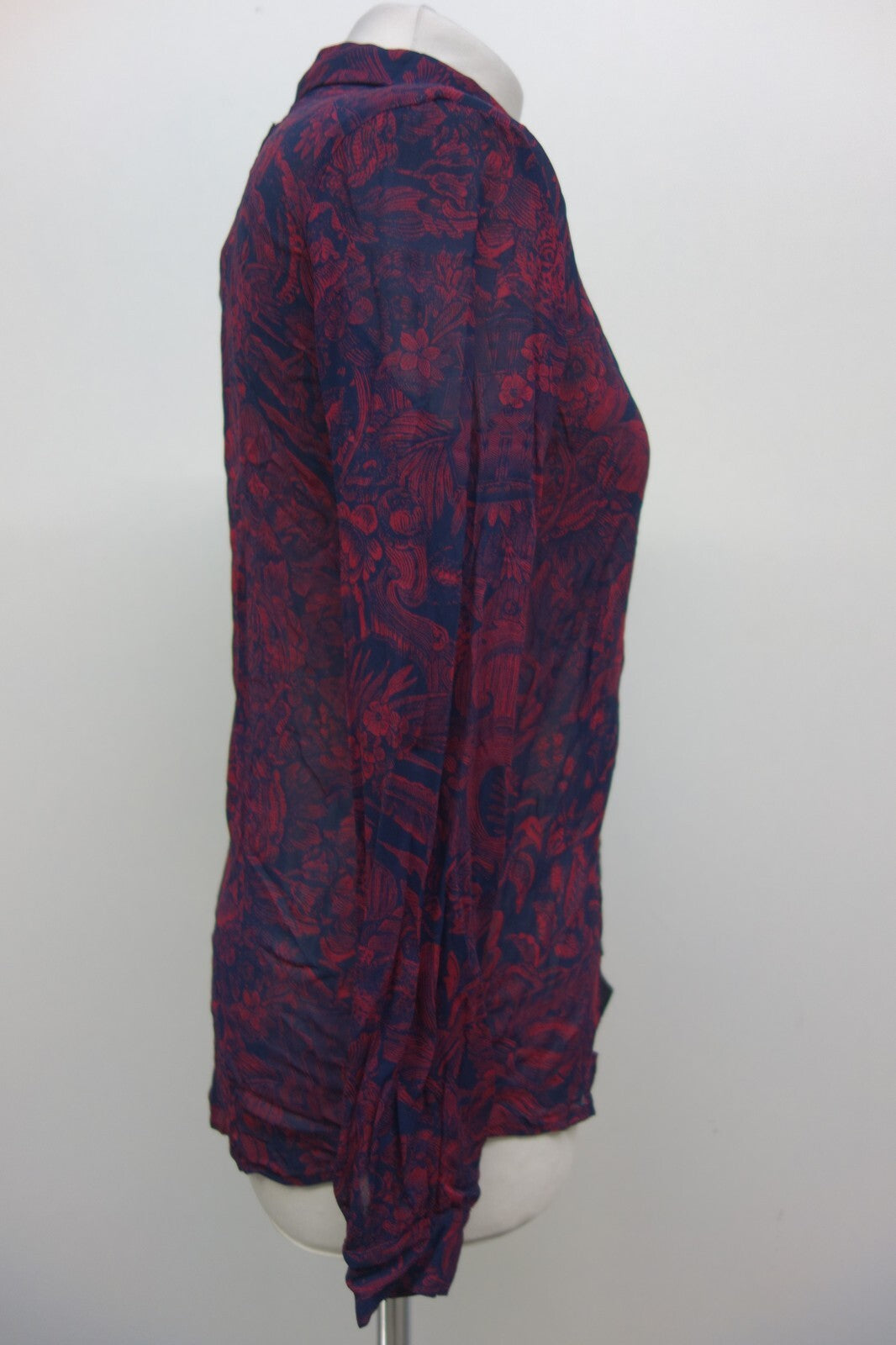 EK2346 Damen Bluse von Diesel, dunkelrot, Gr. S2