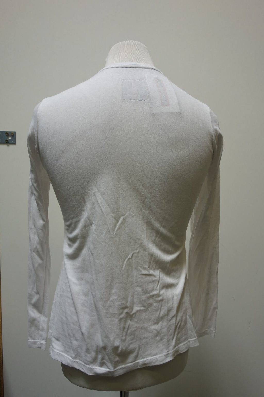 EK1161 Damen Langarmshirt von US Polo Assn. weiß, Gr. L3