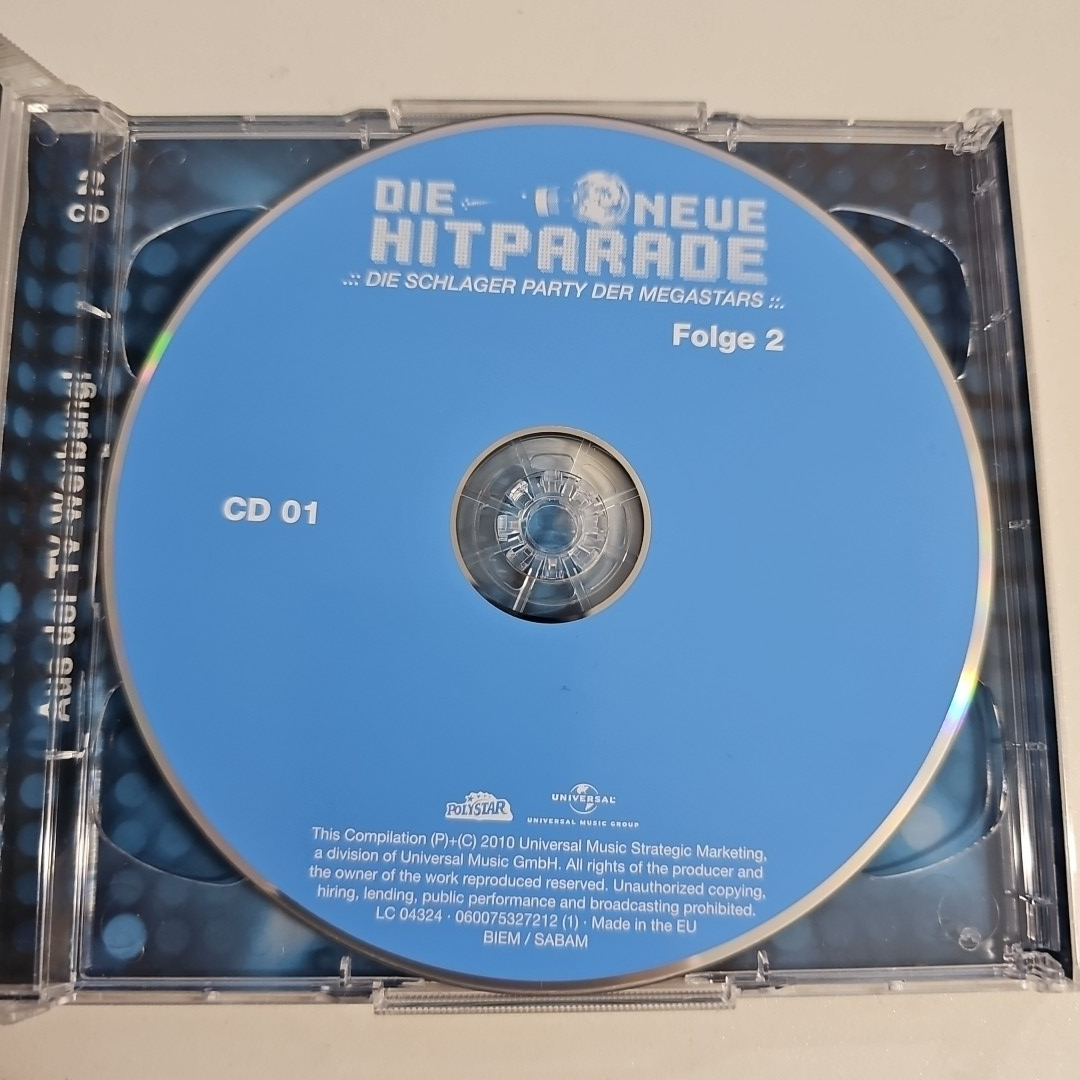 EB3200 Musik CD | Die Neue Hitparade Folge 2 | Disc poliert1