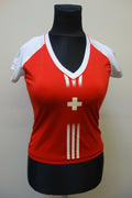 EK1659 Fußballtrikot von Adidas, Gr. 42, rot0